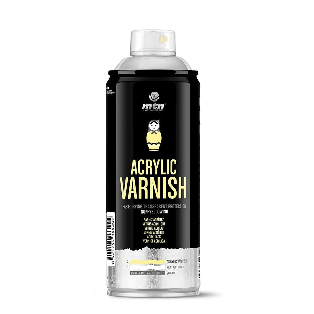 Clear Coat Acrylic Varnish Spray